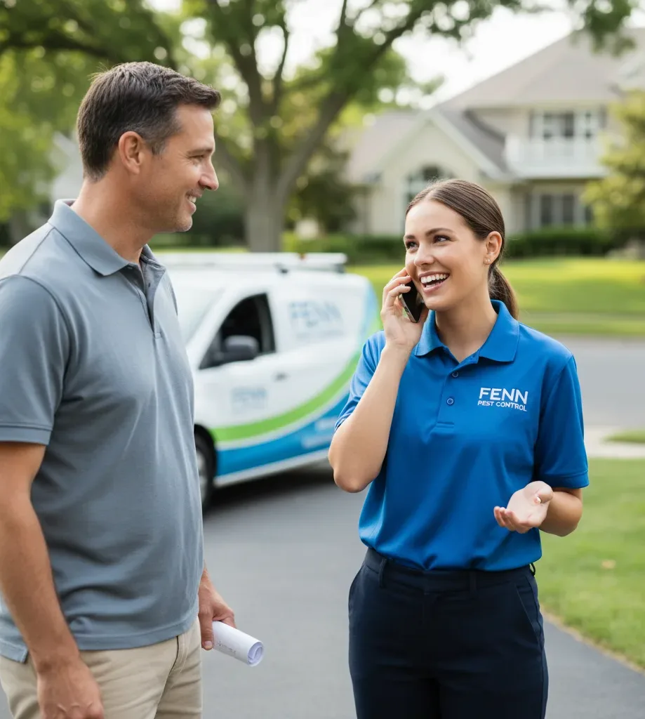 Fenn Pest Control customer support in St. Marys